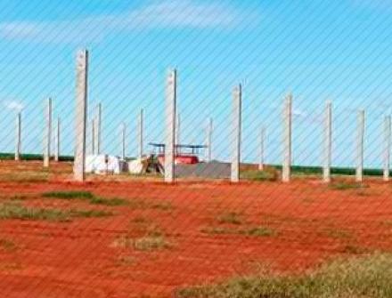 Instalação de pilares 